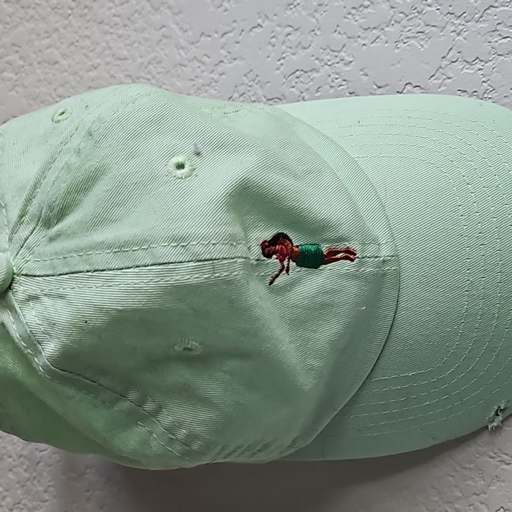 Light green hula dancer cap